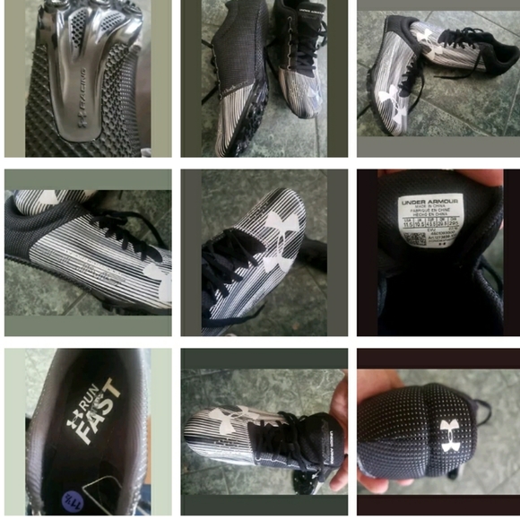 Under Armour Kick Sprint Mens Racing Spikes 11.5 - Picture 5 of 5